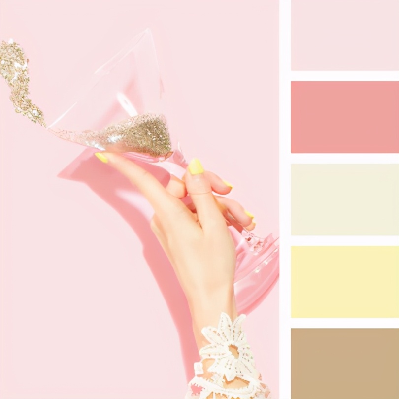 最佳紫色配色,柔和颜色搭配表及效果图片