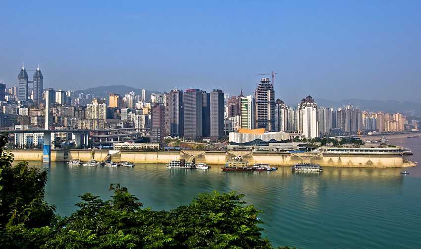 涪陵新城和老城,涪陵老城新区