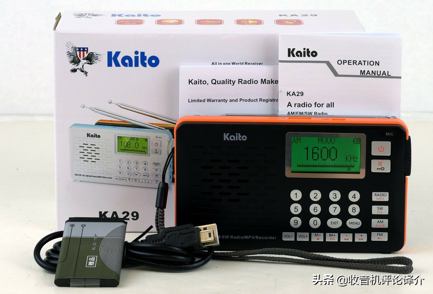 凯拓ka29测评,凯托101收音机怎么样