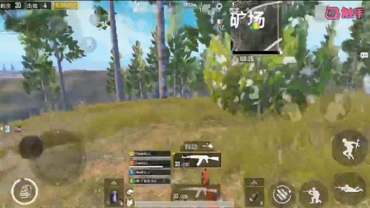 刺激战场六倍ak无后座击杀秀,刺激战场神级枪法一打四的时刻