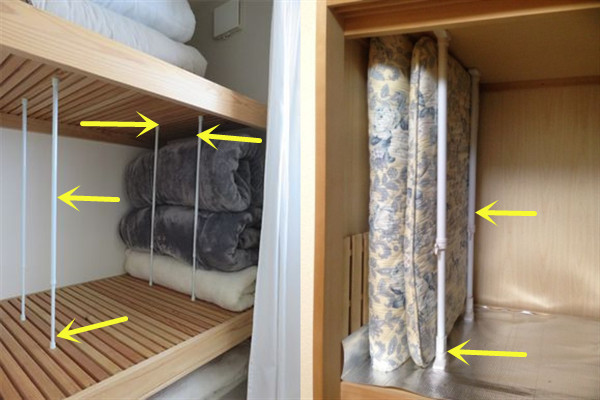 衣柜里面隔板是全白色好看吗,日本衣柜内的暗格