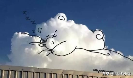 某位插画师云上作画网友直呼太可爱