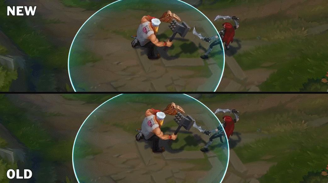 lol奥拉夫皮肤手感排行手游,lol奥拉夫冰河时代皮肤有特效吗