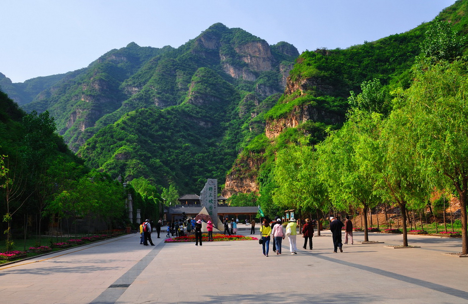 天下第一峡百里峡,百里峡大自然美景