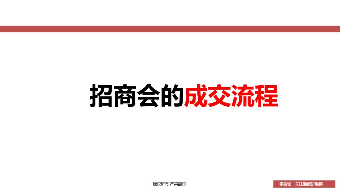 招商成交流程及经验,招商中期推广技巧