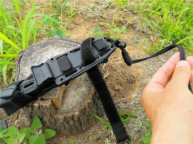 汉道洛克x生存刀暴力测试,户外生存实用工具推荐