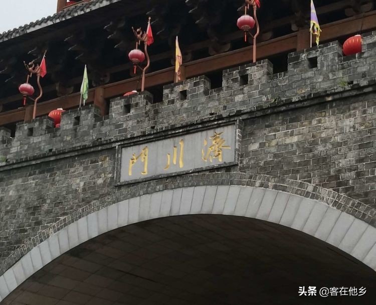 长汀县古街印象土特产,长汀古城异域风情