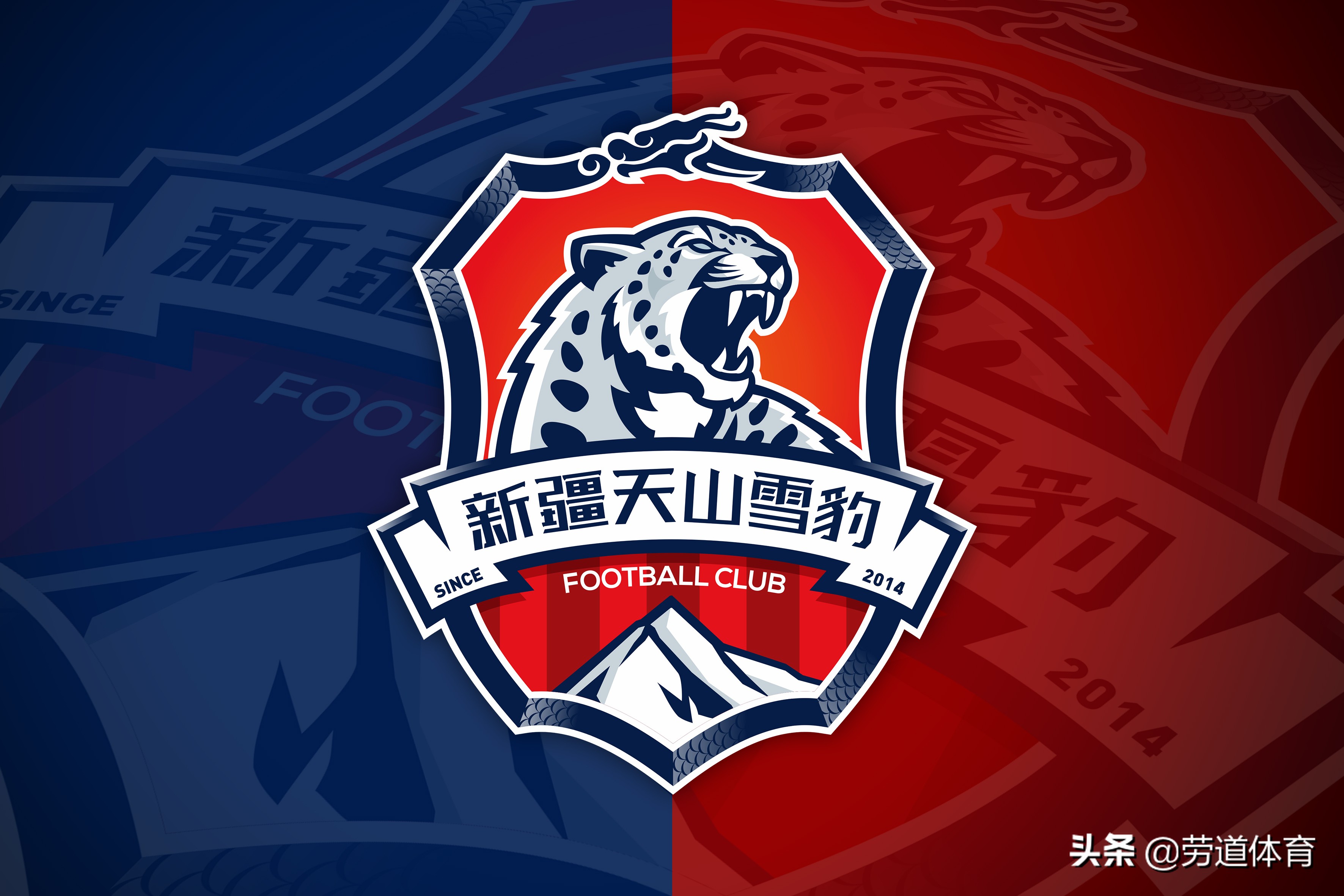 新疆天山雪豹队徽,新疆天山雪豹队徽图片