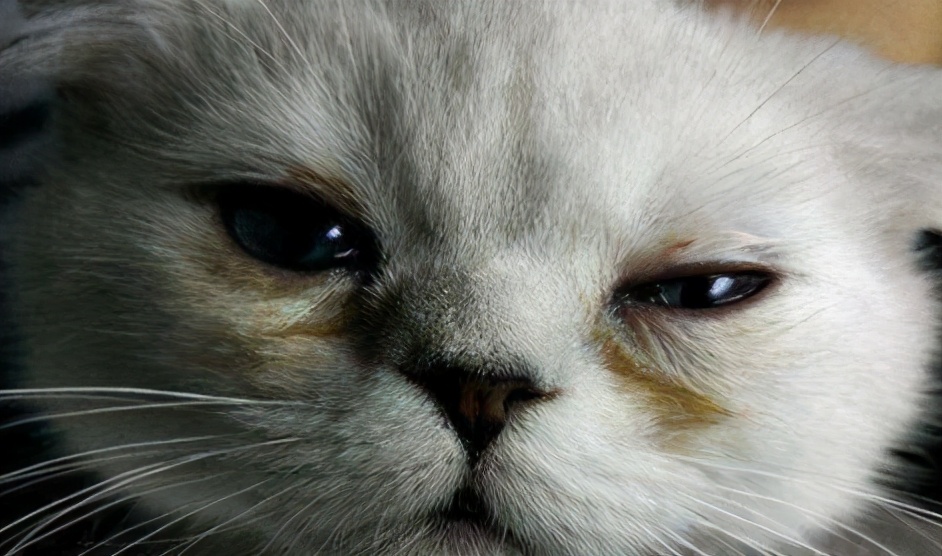 加菲猫眼睛流泪多,加菲猫眼睛为什么发红