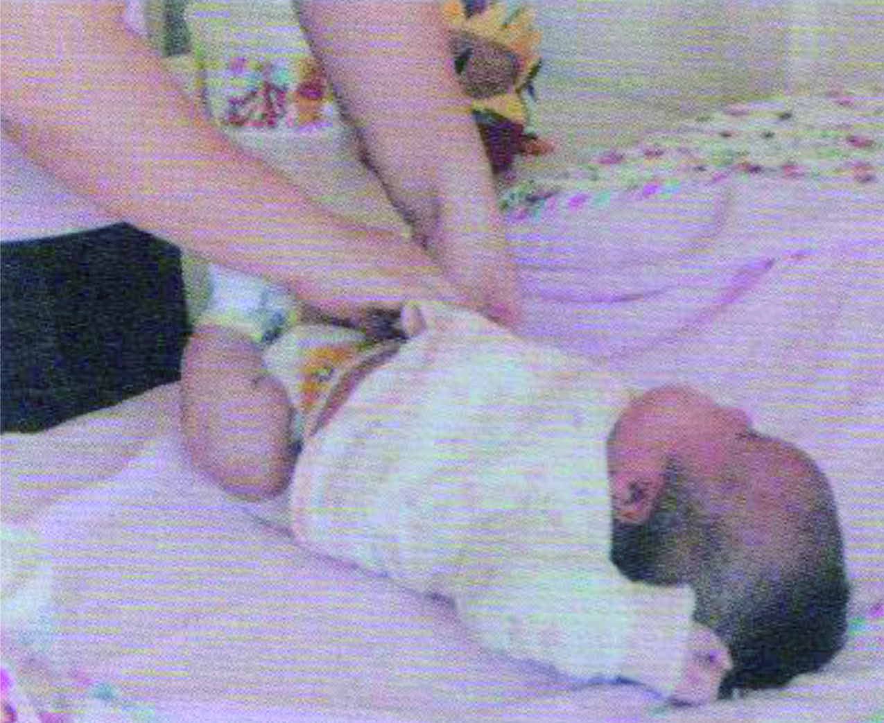 婴幼儿大小便的照顾与清洁实操,婴儿大小便照料照片