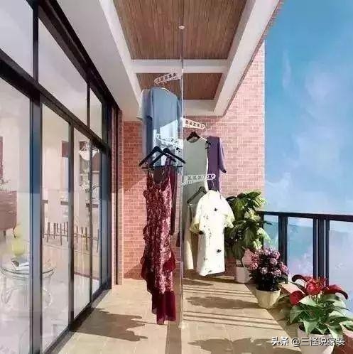 阳台晒衣服什么款好,阳台怎样晒衣