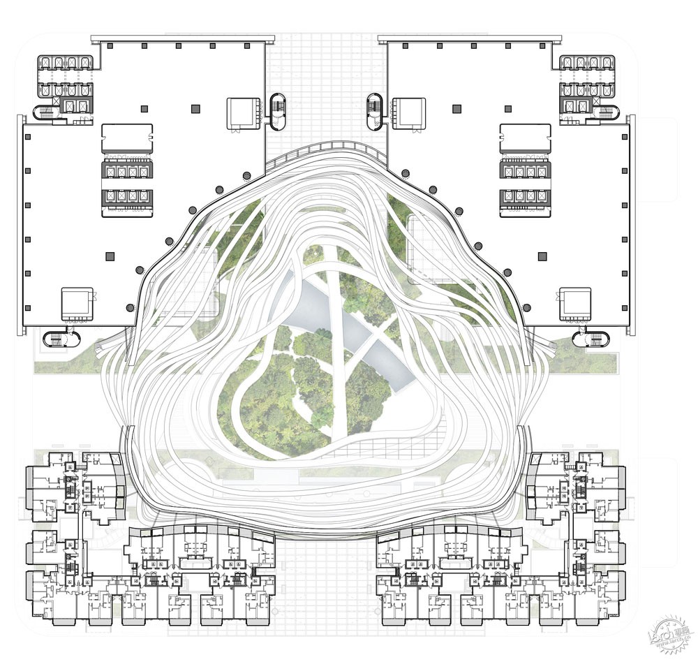 新加坡绿色之心,新加坡绿色之心运用的技术
