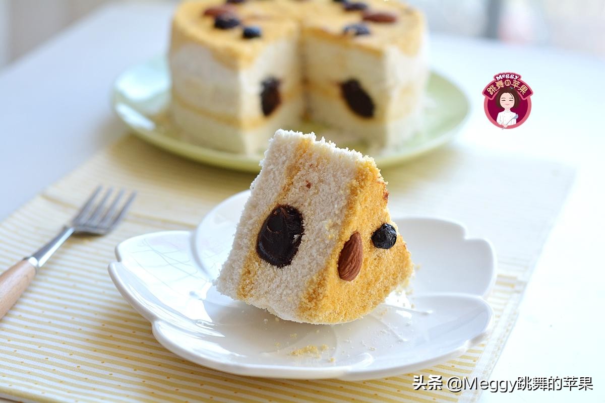 香甜松软小米糕不用烤箱不揉面,怎么蒸大米发糕不粘锅