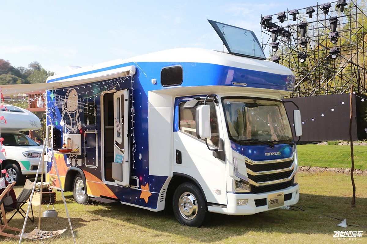 平头轻卡c型房车跃进,详解上汽跃进H500轻卡房车