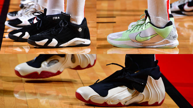 2021年季后赛伦纳德上脚球鞋,伦纳德今日上脚球鞋