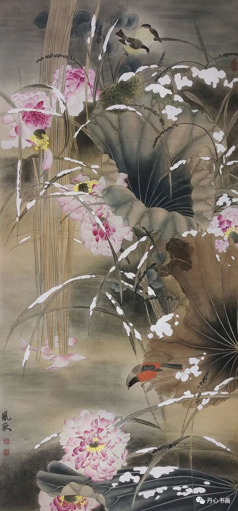 清新恬雅，意趣隽永｜工笔画家徐凤秋