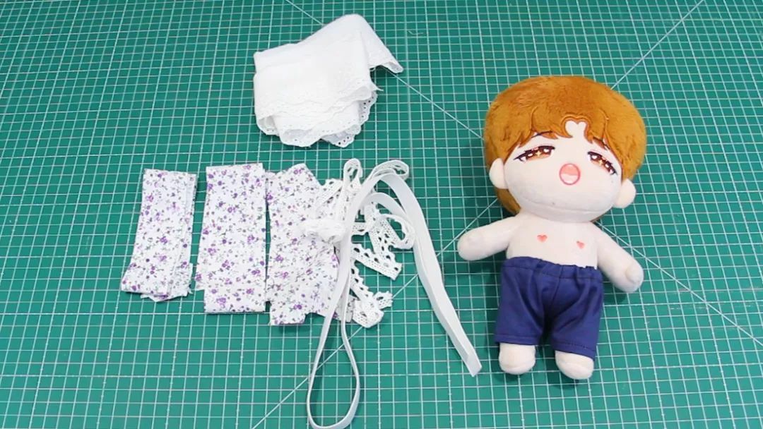 手残党制作娃娃衣服教程,衣物改造变玩偶