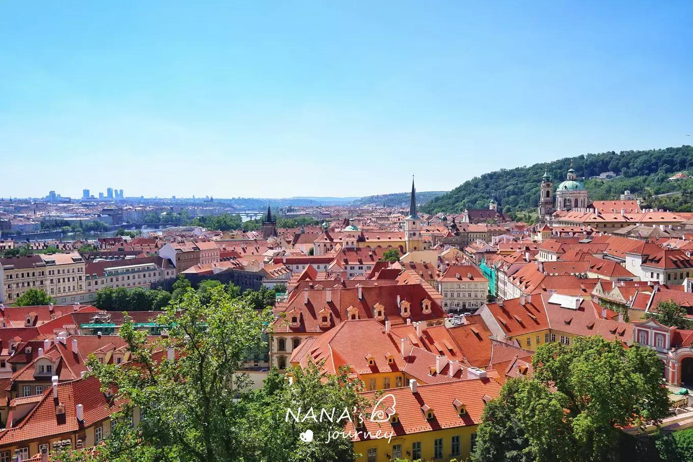 布拉格拍全景最佳位置,布拉格游览地图