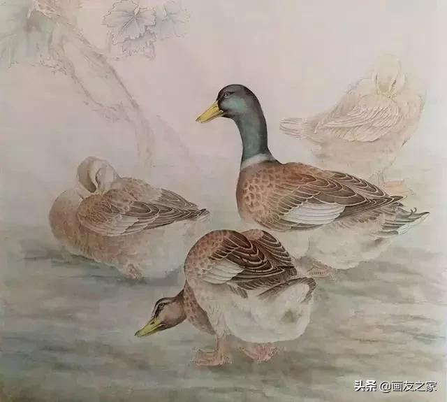 陈松岩工笔白描画全集,陈松岩工笔国画