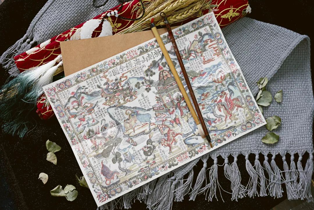 两个国度，三部经典，召唤出《山海经》中的100个神祇异兽