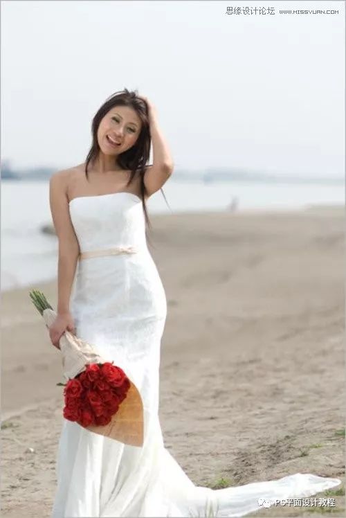 ps婚纱照怎么调色好看,调色教程ps写真