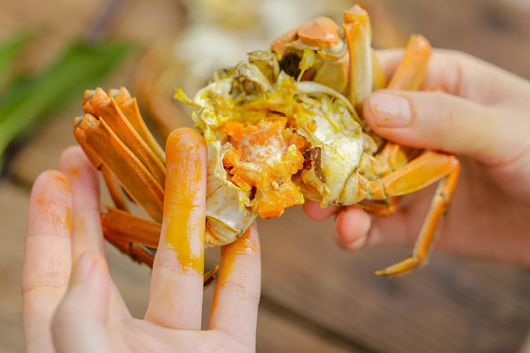大闸蟹各部位千万别吃图解,大闸蟹这四个部位不建议吃