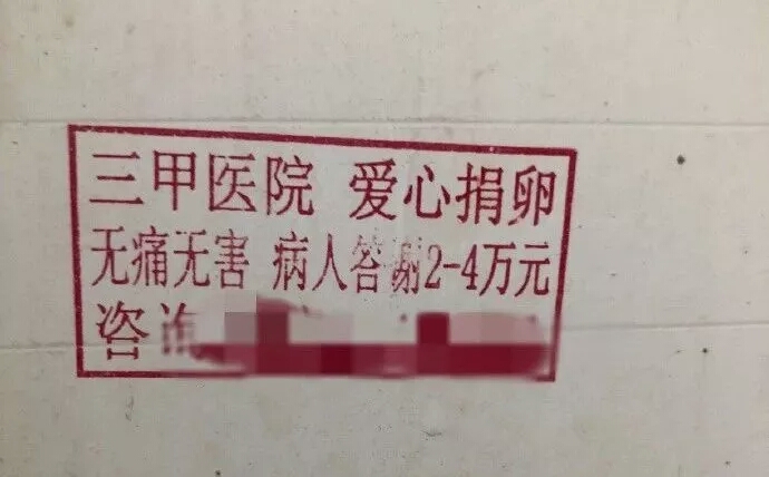 滨州某大学女厕所现“捐卵”小广告，*子骗**盯上女大学生！