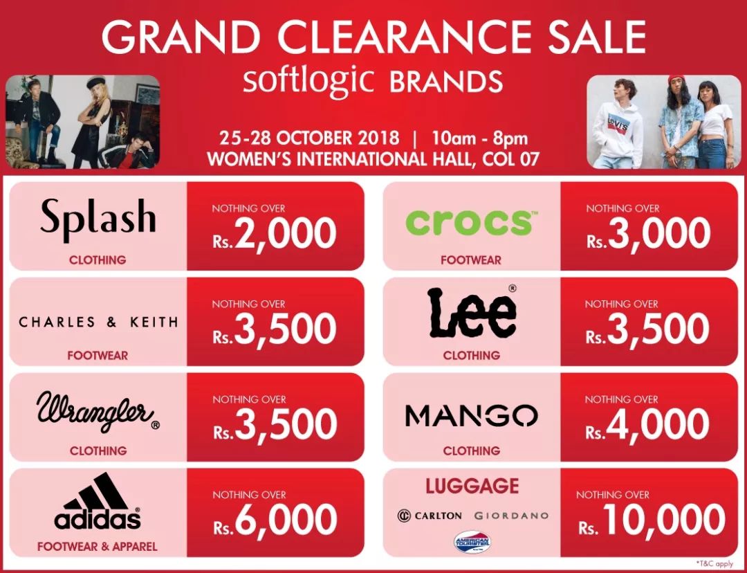 兰卡购物｜MANGO不超4K卢比，阿迪不超6K，Lee和Wrangler不超3K5，小CK鞋不超3K5！你还不来抢？！