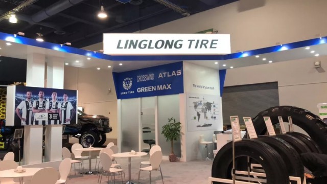 从机场到展馆，玲珑轮胎全面占领拉斯维加斯！