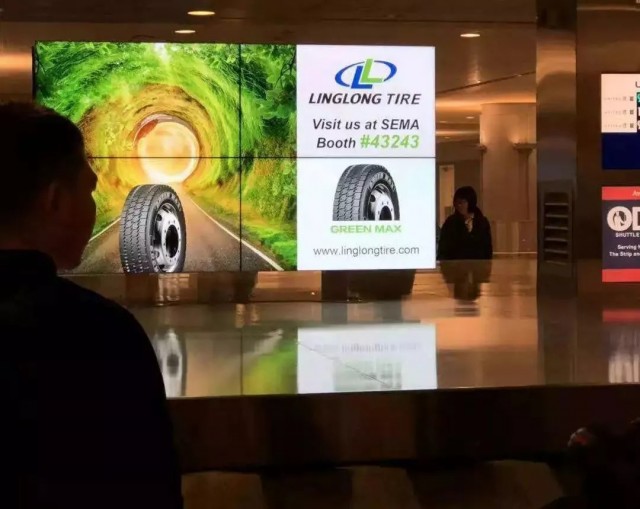 从机场到展馆，玲珑轮胎全面占领拉斯维加斯！