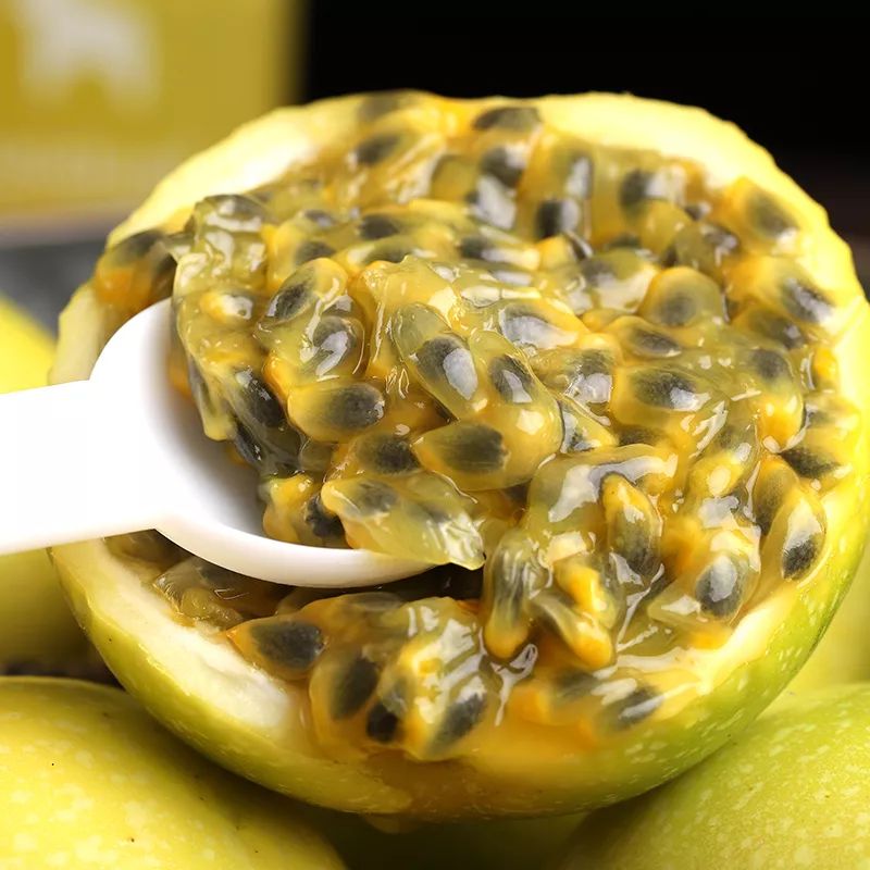 黄金百香果3到5斤装,自带蜂蜜味的黄金百香果