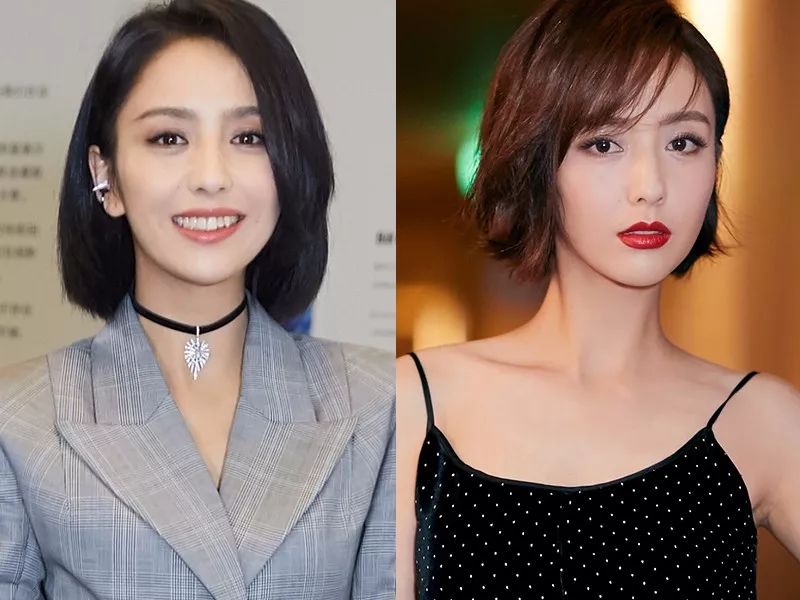 今冬流行发色短发黑茶色,今冬17-18岁流行发色