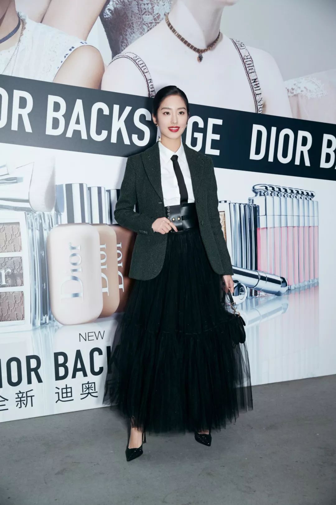 dior秋冬季妆容,dior风妆容