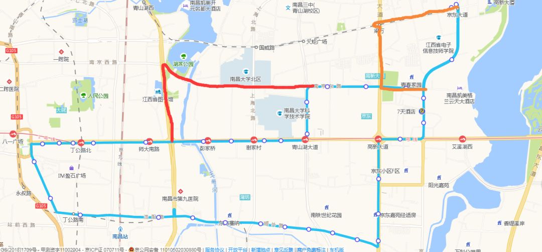 南昌暴雨多条公交线路临时调整,停电停水