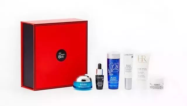 赫莲娜绿宝瓶系列和兰蔻菁纯系列,圣诞礼盒护肤品赫莲娜