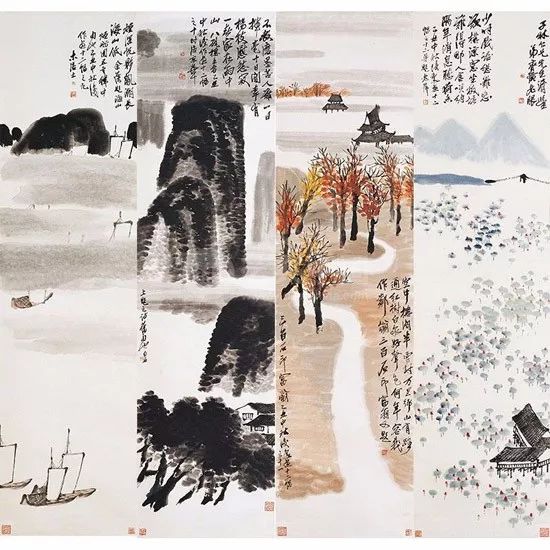 65幅过亿的书画作品大饱眼福,过亿中国字画