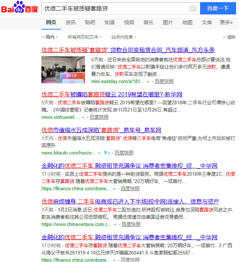 优信被质疑“套路贷”融资租赁成背锅侠？