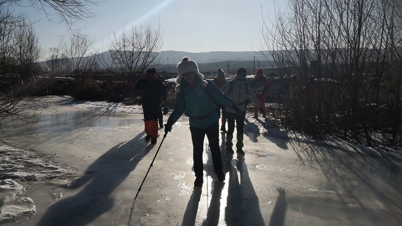 汪清天一户外12月30日登鹰嘴砬子精彩回放