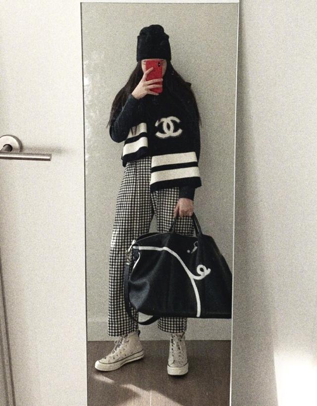 欧阳娜娜香奈儿合作,欧阳娜娜匡威怎么搭配