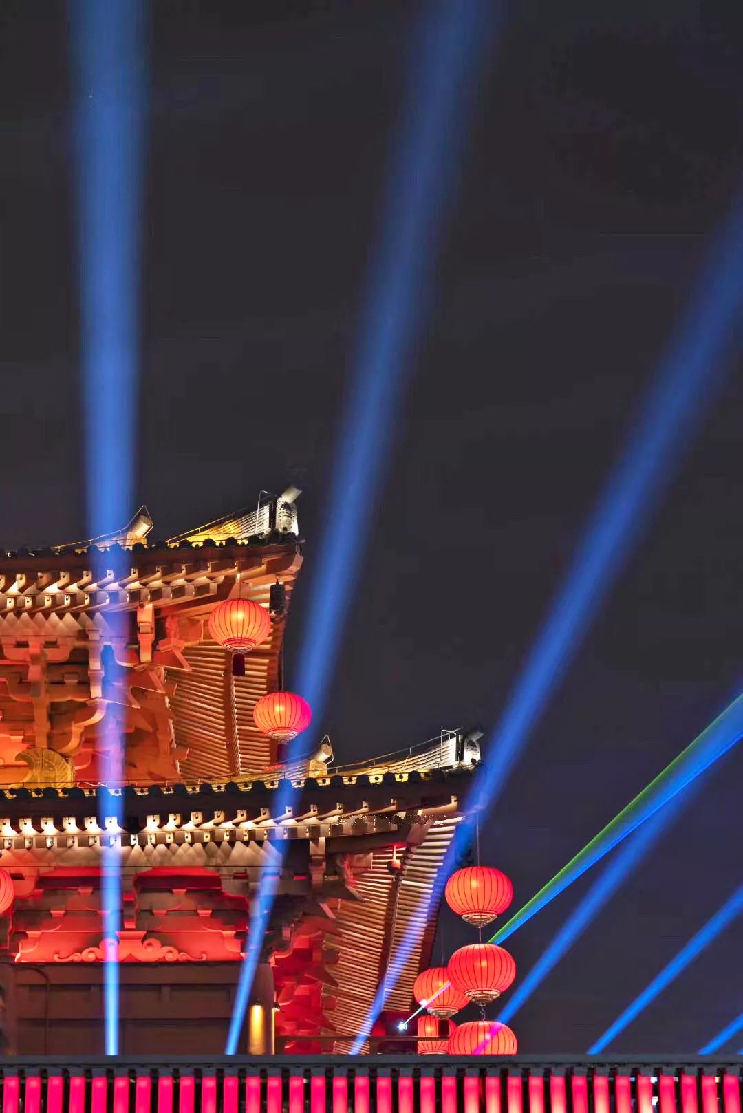 大唐不夜城高清壁纸4k,大雁塔和大唐不夜城官方高清壁纸