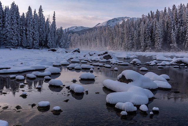 冬日喀纳斯，梦中的冰雪童话世界