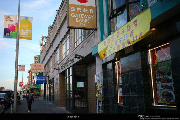 游走美国,美国旧金山中国唐人街