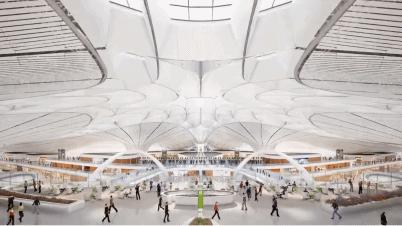 大兴机场扎哈原始方案像什么,扎哈为什么设计北京大兴国际机场