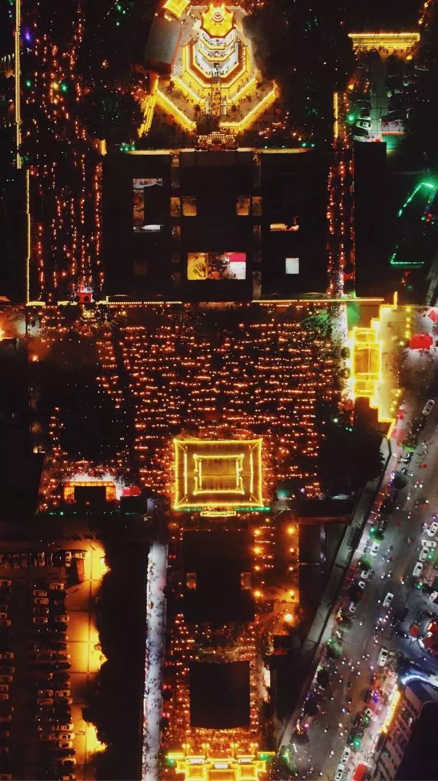 震撼南京灯光秀,玄武山最新景点