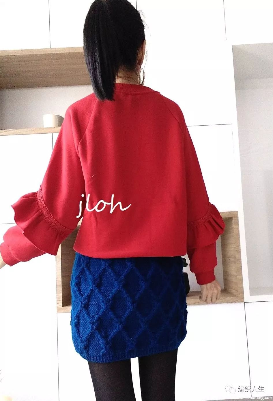 织小麻花短裙,麻花针织连衣短裙