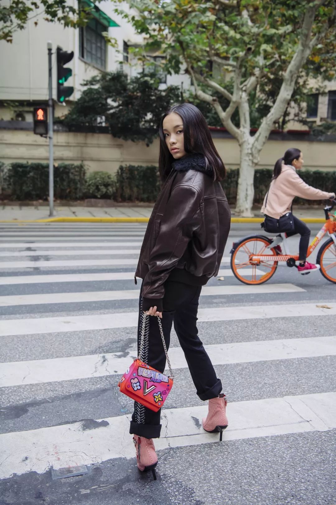 当LV遇上南宁校服,lv街拍tommy