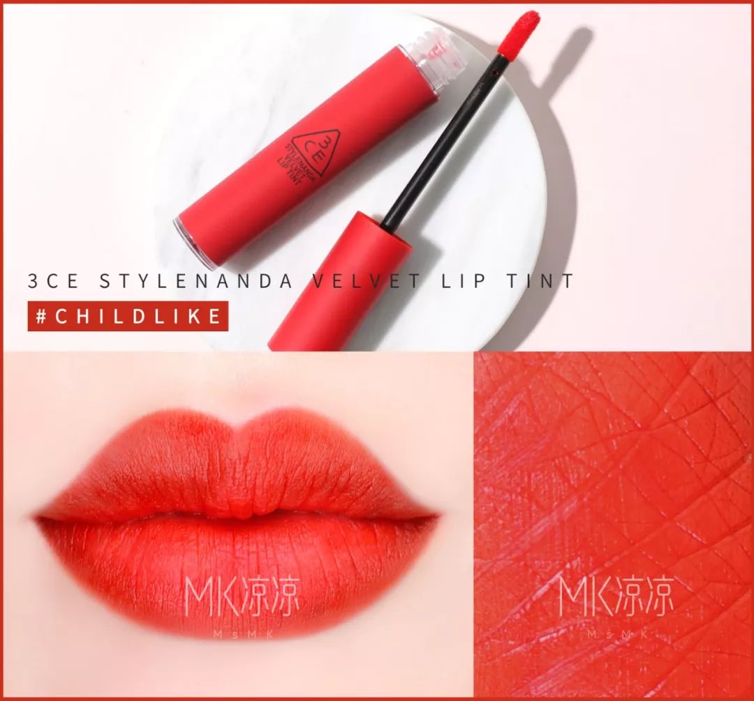 3ce网红透明口红,网红3ce丝绒唇釉