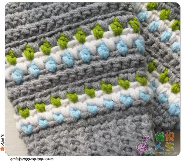 提花手套100种图解,提花手套织法图解