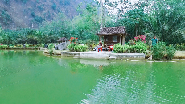 泰国艾克索公园巨物钓场,泰国巨物池钓鱼费用