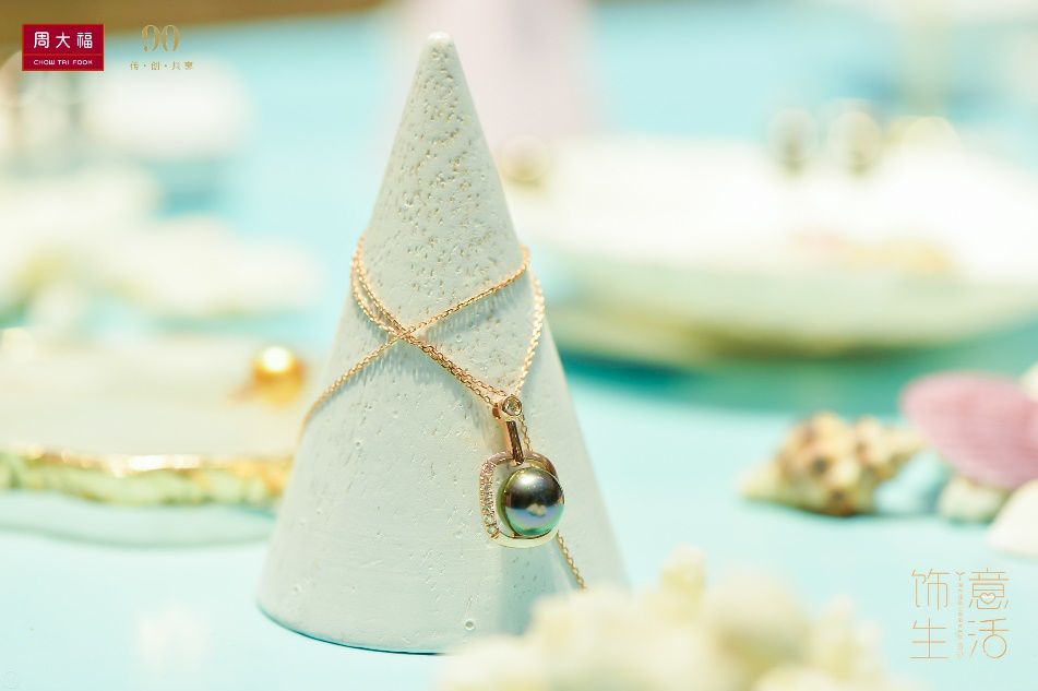 周大福轻奢美饰,周大福新版三件套